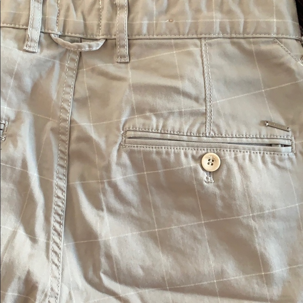 Zara Gray and White Box Check Chinos - Picture 4 of 4